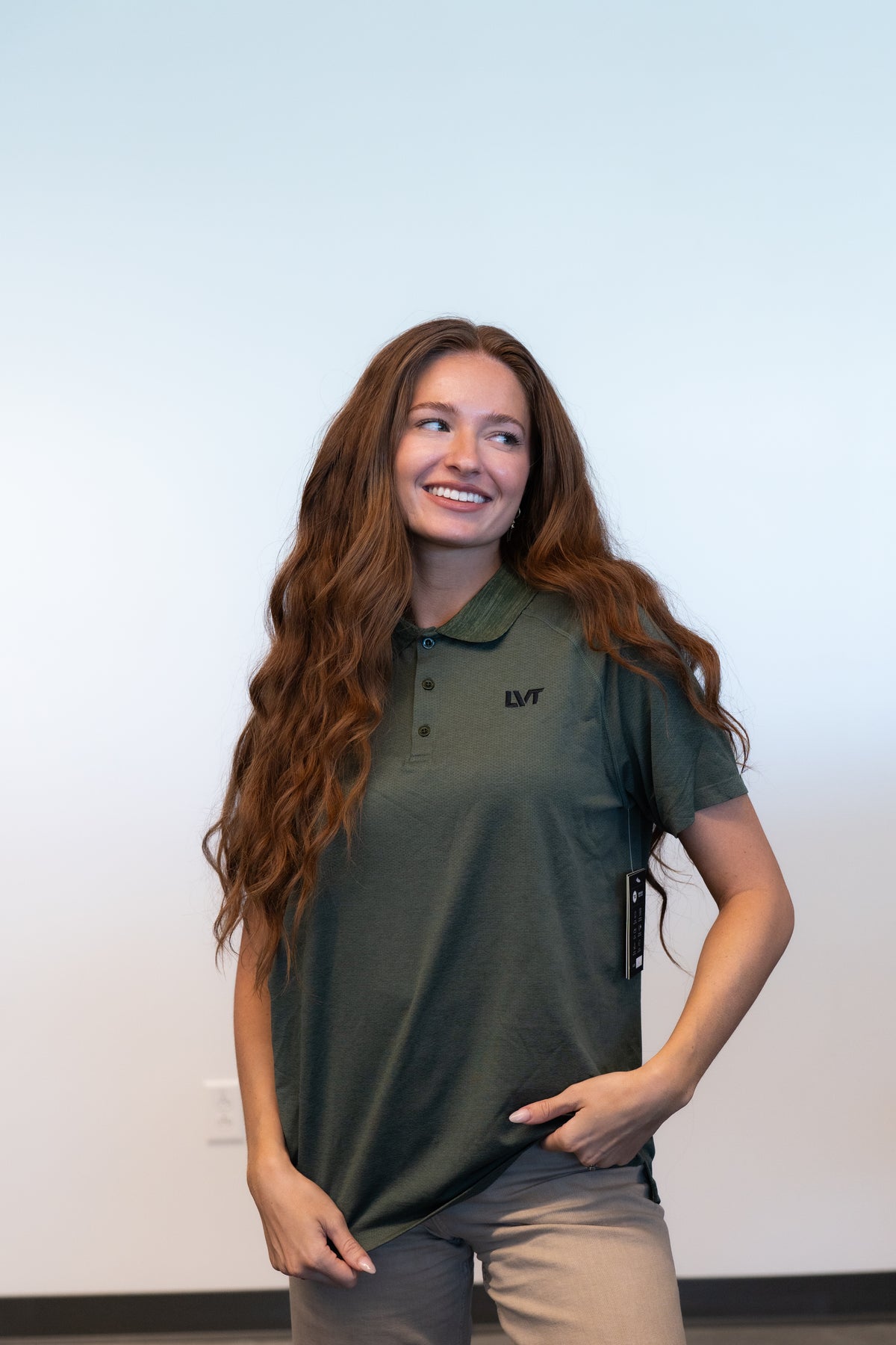 Men's Green Polo (Truwear brand)