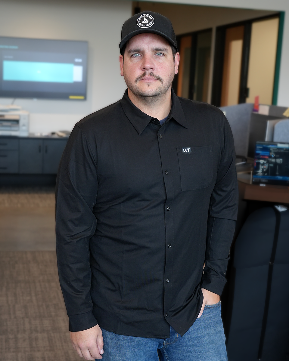 Super Stretch Button Up